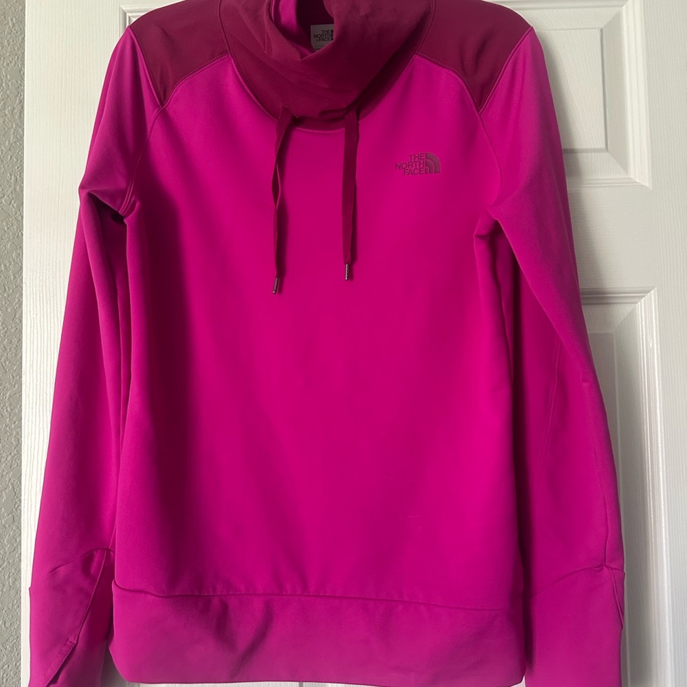 The North Face Women's Fuchsia Hoodie - Picture 4 of 6